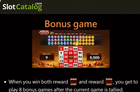 Οθόνη5. Bonus Bingo (TaDa Gaming) Κουλοχέρης