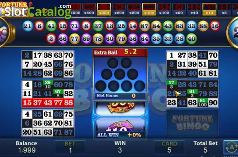 Οθόνη4. Fortune Bingo Κουλοχέρης