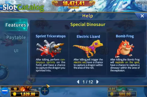 Οθόνη5. Dinosaur Tycoon 2 Κουλοχέρης 
