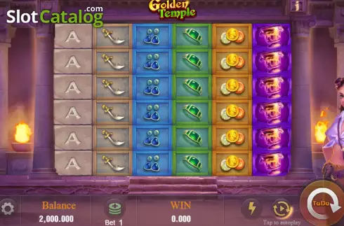 Οθόνη2. Golden Temple (TaDa Gaming) Κουλοχέρης