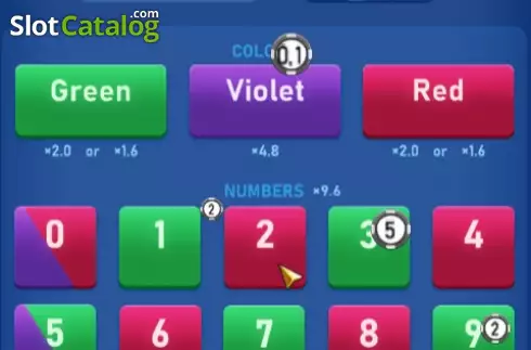 Οθόνη2. Color Prediction (TaDa Gaming) Κουλοχέρης