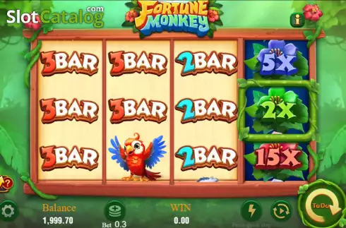 Οθόνη3. Fortune Monkey (TaDa Gaming) Κουλοχέρης