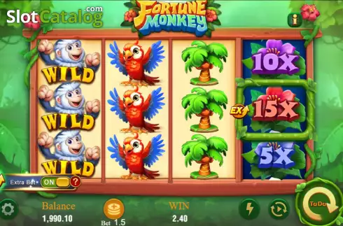 Οθόνη6. Fortune Monkey (TaDa Gaming) Κουλοχέρης