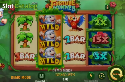 Οθόνη7. Fortune Monkey (TaDa Gaming) Κουλοχέρης