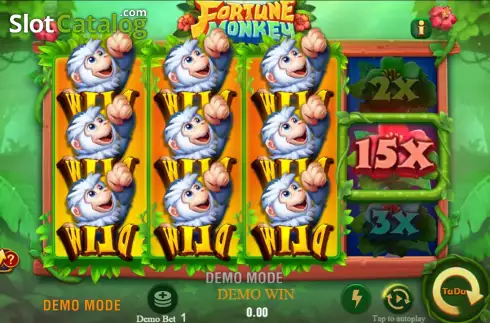 Οθόνη9. Fortune Monkey (TaDa Gaming) Κουλοχέρης