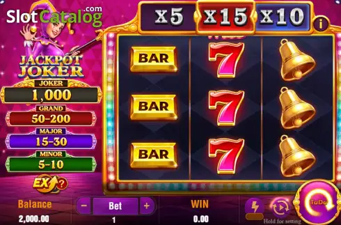 Οθόνη3. Jackpot Joker (TaDa Gaming) Κουλοχέρης 