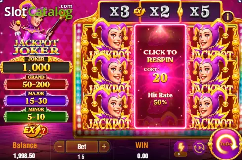 Οθόνη9. Jackpot Joker (TaDa Gaming) Κουλοχέρης 