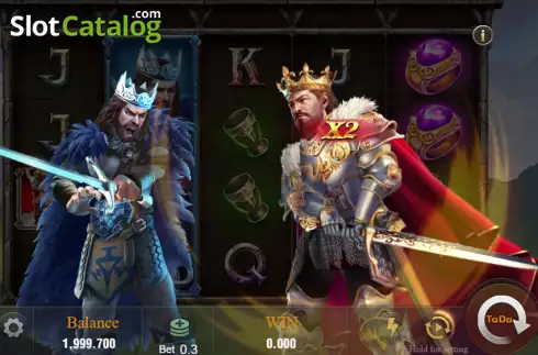 Οθόνη2. King Arthur (TaDa Gaming) Κουλοχέρης 