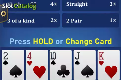 Οθόνη2. Video Poker (TaDa Gaming) Κουλοχέρης 