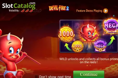 Οθόνη2. Devil Fire 2 Κουλοχέρης