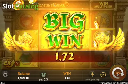 Οθόνη6. Fortune Gems 3 Κουλοχέρης