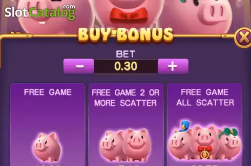 Οθόνη4. 3 Lucky Piggy TriLuck™ Κουλοχέρης