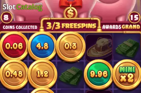 Οθόνη5. 3 Lucky Piggy TriLuck™ Κουλοχέρης