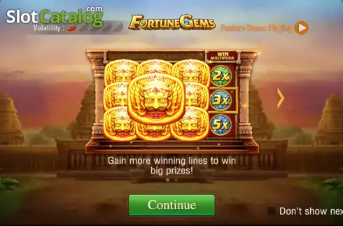 Οθόνη2. Fortune Gems (TaDa Gaming) Κουλοχέρης