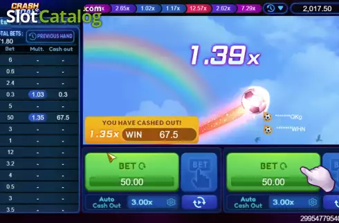 Οθόνη3. Crash Goal Κουλοχέρης