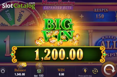 Οθόνη6. Money Coming Expanded Bets Κουλοχέρης
