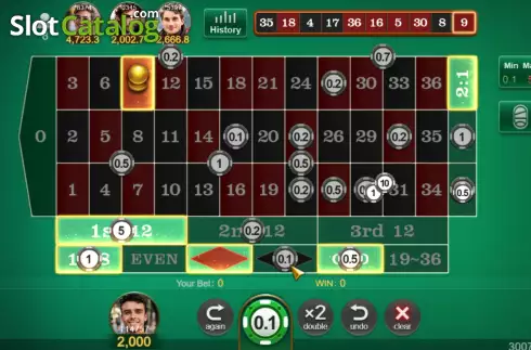 Οθόνη2. Fortune Roulette (TaDa Gaming) Κουλοχέρης