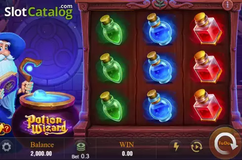 Οθόνη2. Potion Wizard (TaDa Gaming) Κουλοχέρης
