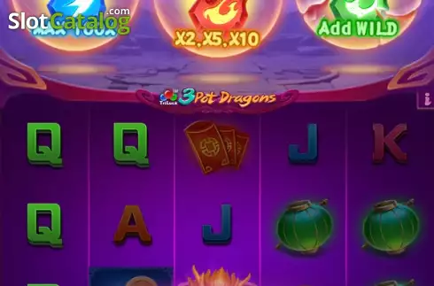 Οθόνη3. 3 Pot Dragons Κουλοχέρης
