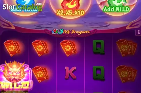 Οθόνη4. 3 Pot Dragons Κουλοχέρης