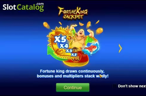 Οθόνη2. Fortune King Jackpot Κουλοχέρης 