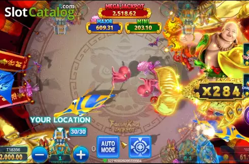 Οθόνη3. Fortune King Jackpot Κουλοχέρης 
