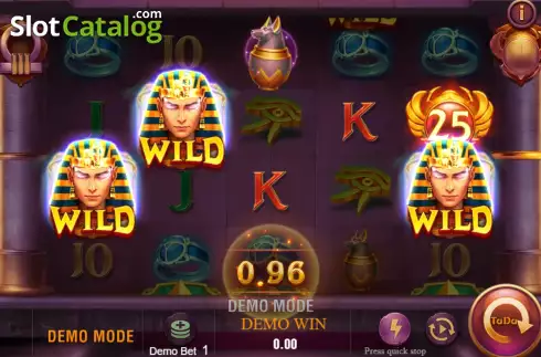 Οθόνη5. Rise of Egypt (TaDa Gaming ) Κουλοχέρης 