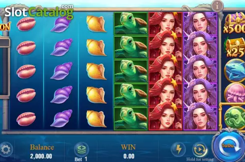 Οθόνη3. Poseidon (TaDa Gaming) Κουλοχέρης