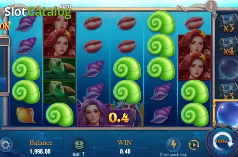 Οθόνη4. Poseidon (TaDa Gaming) Κουλοχέρης