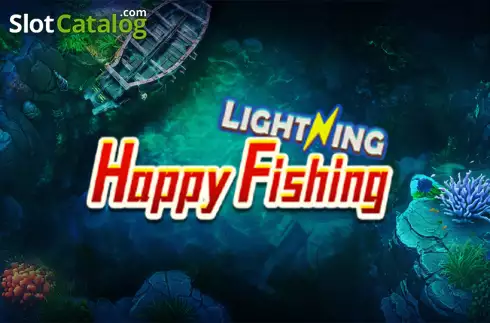 Happy Fishing Lightning Λογότυπο Happy Fishing Lightning Λογότυπο