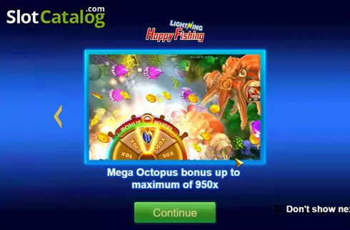Οθόνη2. Happy Fishing Lightning Κουλοχέρης