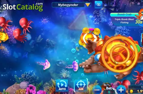 Οθόνη7. Happy Fishing Lightning Κουλοχέρης