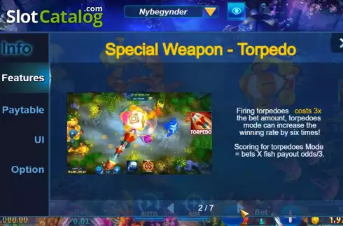 Οθόνη9. Happy Fishing Lightning Κουλοχέρης