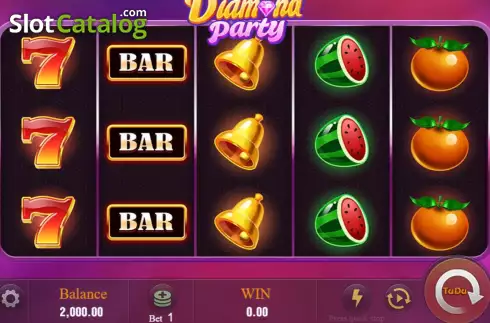Οθόνη3. Diamond Party Κουλοχέρης 