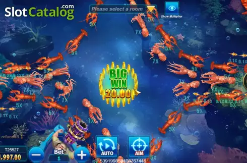 Οθόνη5. Ocean Hunter (TaDa Gaming) Κουλοχέρης