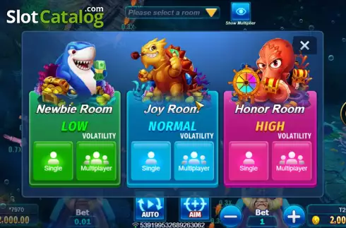 Οθόνη3. Ocean Hunter (TaDa Gaming) Κουλοχέρης