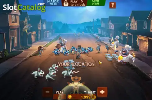 Οθόνη3. Fortune Zombie Κουλοχέρης