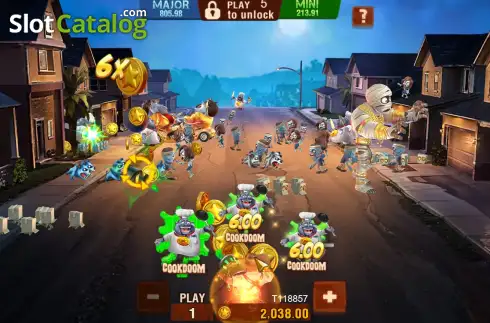 Οθόνη4. Fortune Zombie Κουλοχέρης