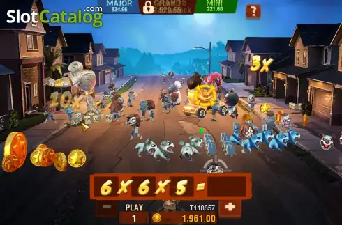 Οθόνη7. Fortune Zombie Κουλοχέρης