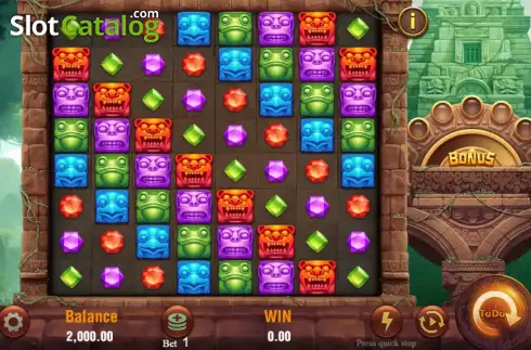 Οθόνη3. Treasure Quest (TaDa Gaming) Κουλοχέρης