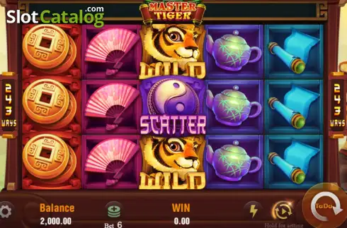 Οθόνη2. Kung Fu Tiger Κουλοχέρης