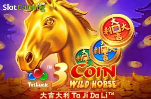 3 Coin Wild Horse (Jili Games) Λογότυπο 3 Coin Wild Horse (Jili Games) Λογότυπο