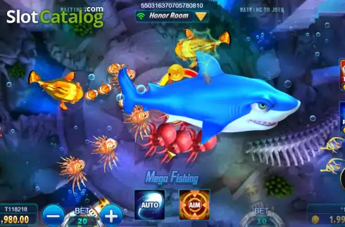 Οθόνη3. Mega Fishing (TaDa Gaming) Κουλοχέρης