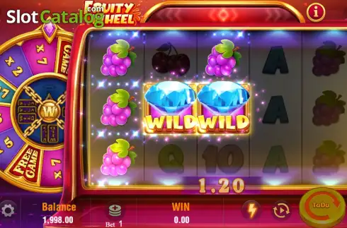 Οθόνη4. Fruity Wheel (TaDa Gaming) Κουλοχέρης 