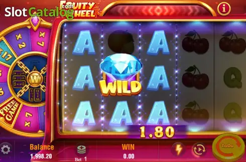 Οθόνη5. Fruity Wheel (TaDa Gaming) Κουλοχέρης 