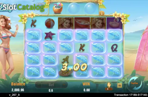 Οθόνη4. Bikini Lady Κουλοχέρης