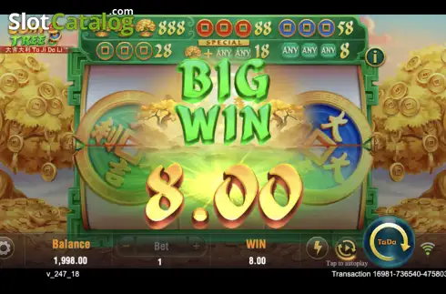 Οθόνη6. Coin Tree (TaDa Gaming) Κουλοχέρης
