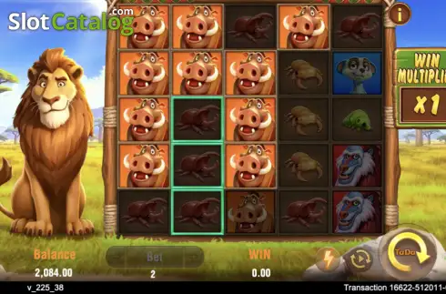 Οθόνη4. Safari Mystery (TaDa Gaming) Κουλοχέρης