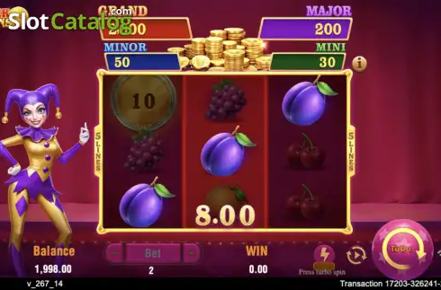 Οθόνη3. Joker Coins Hit The Cash Κουλοχέρης