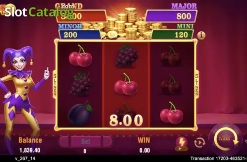 Οθόνη4. Joker Coins Hit The Cash Κουλοχέρης